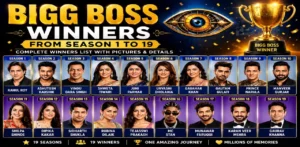 Bigg Boss Winners Name List With Pictures of All Seasons