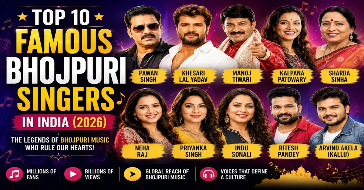 Top 10 Famous Bhojpuri Singers in India