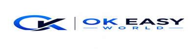 ok easy world logo