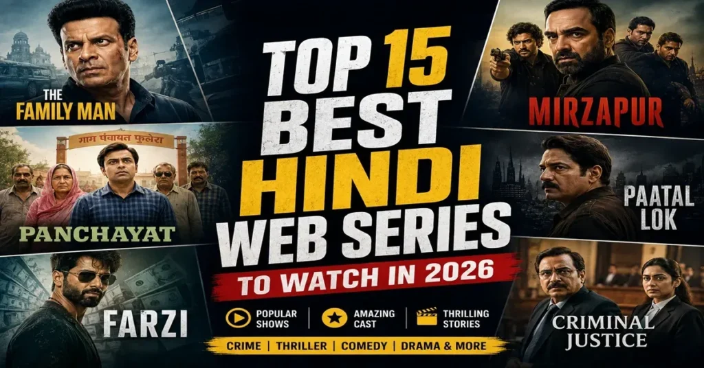 Top 15 Best Hindi Web Series to Watch in 2026