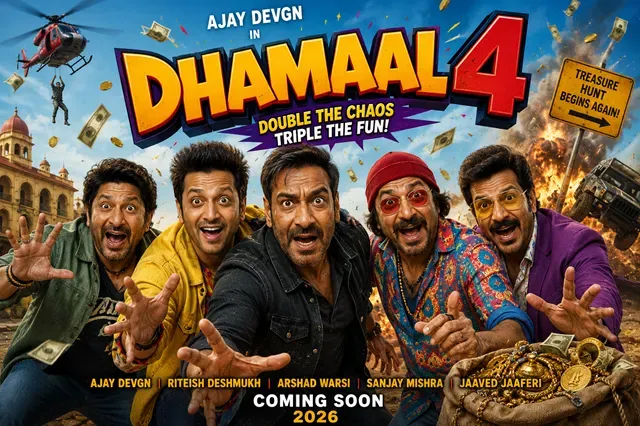 Dhamaal 4 movie 2026 – Ajay Devgn and Riteish Deshmukh