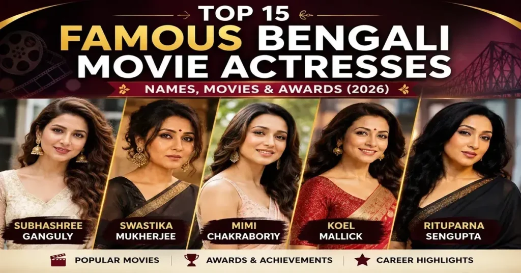 Top 15 Famous Bengali Movie Actresses 2026