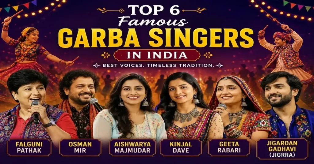 Top 6 Famous Garba Singers in India