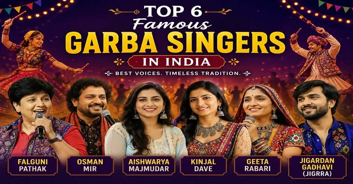 Top 6 Famous Garba Singers in India