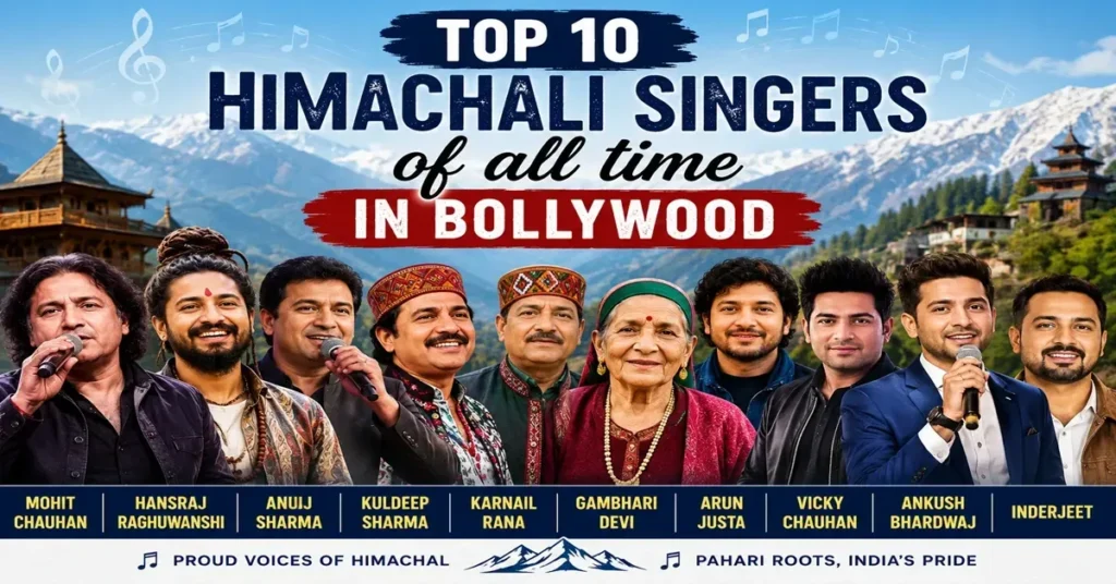 Top 10 Himachali Singers in Bollywood – Famous Pahari Singers (2026)