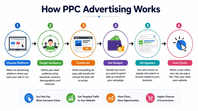 How PPC advertising works step by step