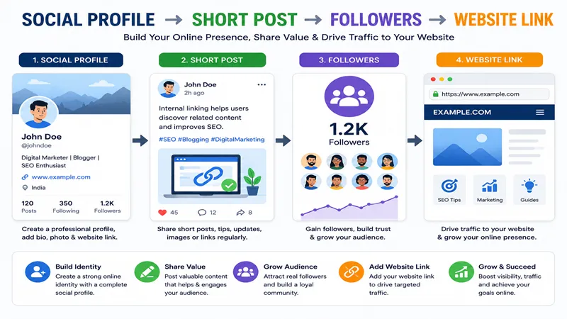 Microblogging sites for short posts and social updates