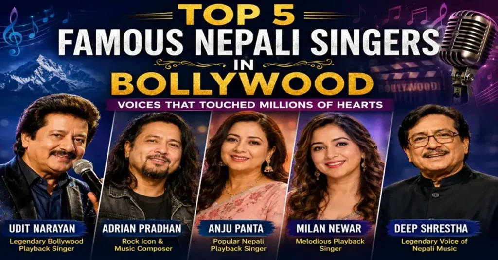 Top 5 Famous Nepali Singers in Bollywood – Best Nepali Playback Singers (2026)