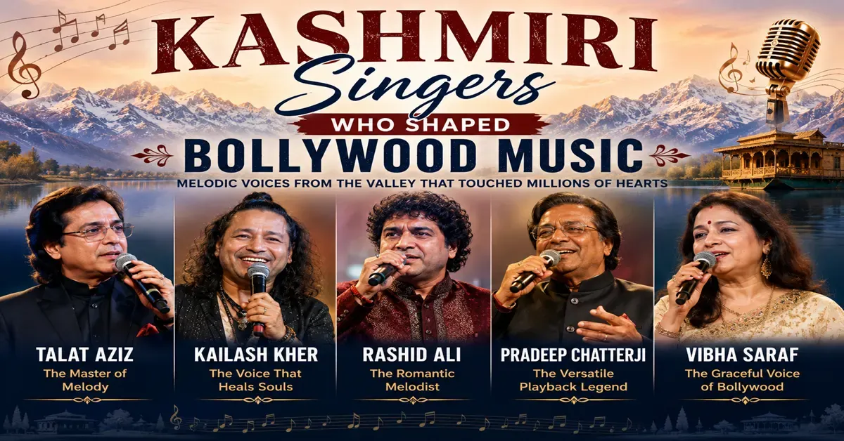 Top 5 Kashmiri Singers Who Shaped Bollywood Music