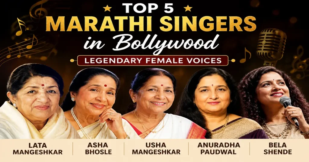 Top 5 Marathi Singers in Bollywood – Famous Female Singers (2026)