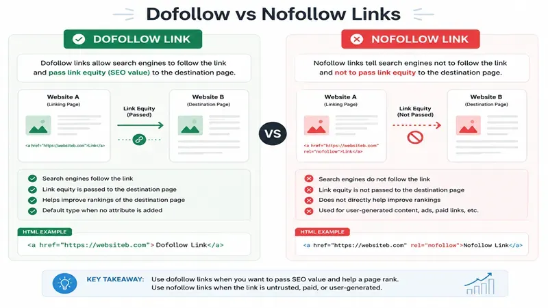dofollow and nofollow profile backlinks