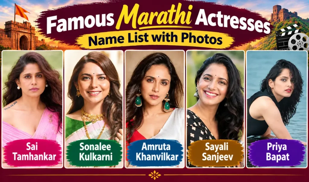 Top 15 Famous Marathi Actresses Name List with Photos