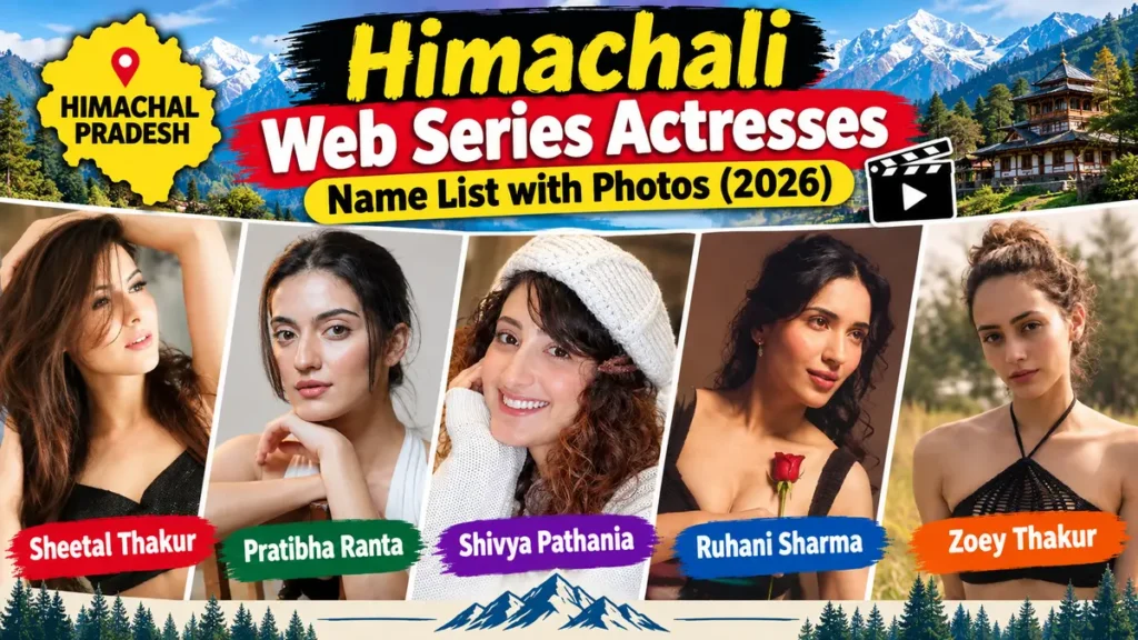 Top 12 Himachali Web Series Actresses Name List with Photos