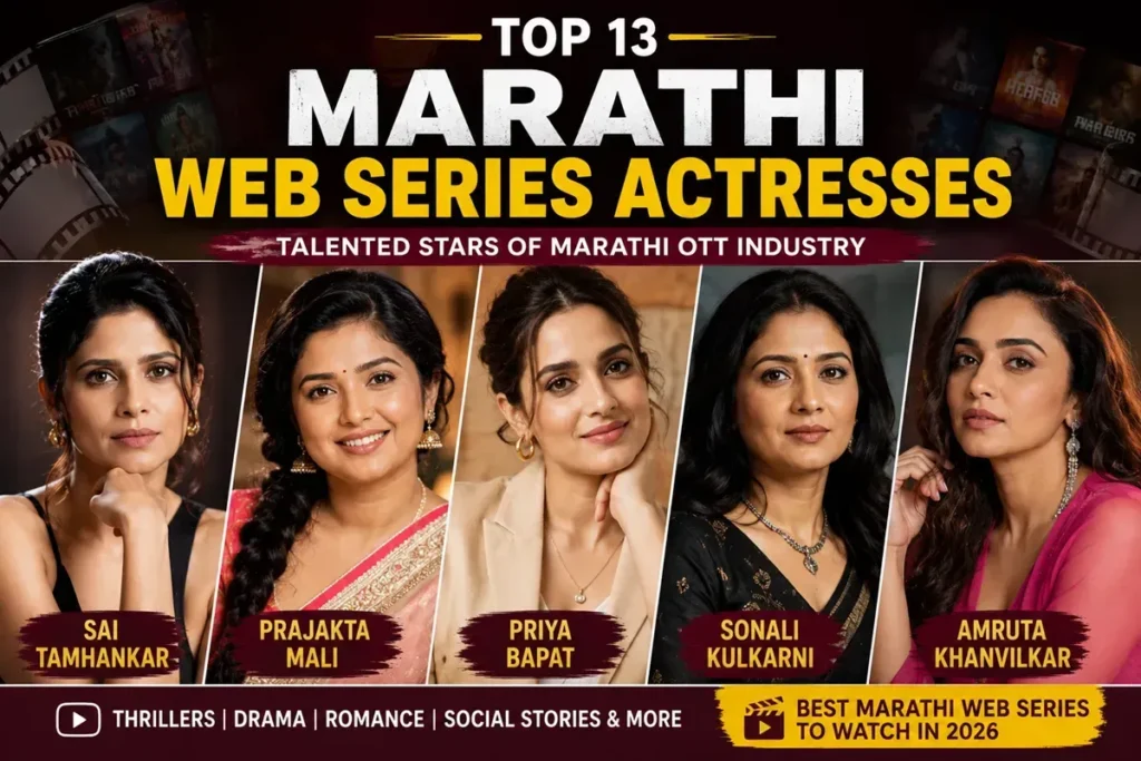 Top 13 Marathi Web Series Actresses Name List with Photos (2026)