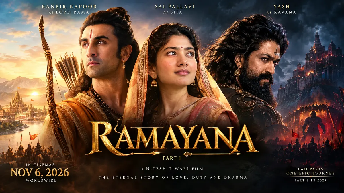 Ramayana Movie 2026 Ranbir Kapoor Sai Pallavi Yash